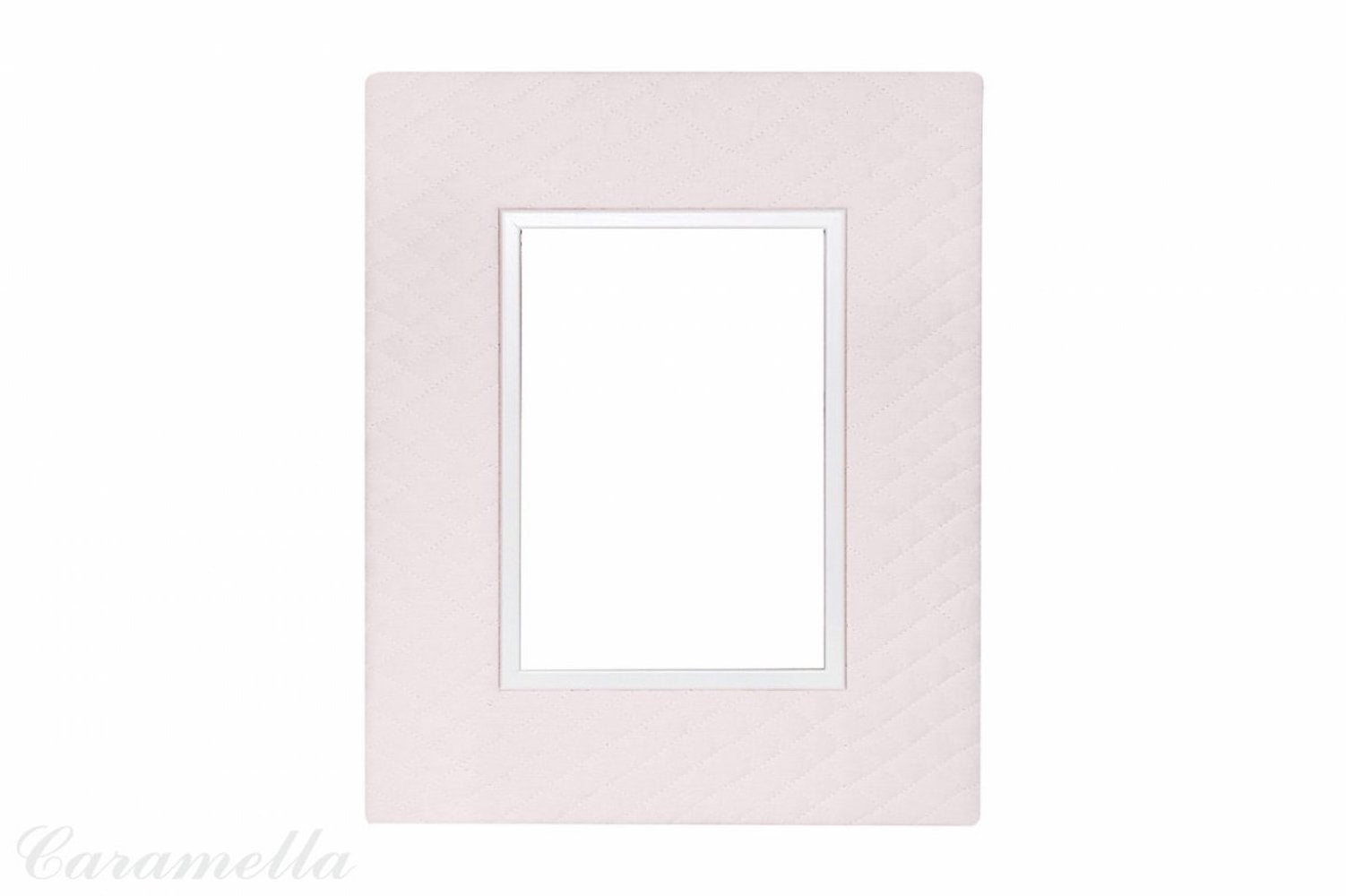 Big pink quilted wall frame