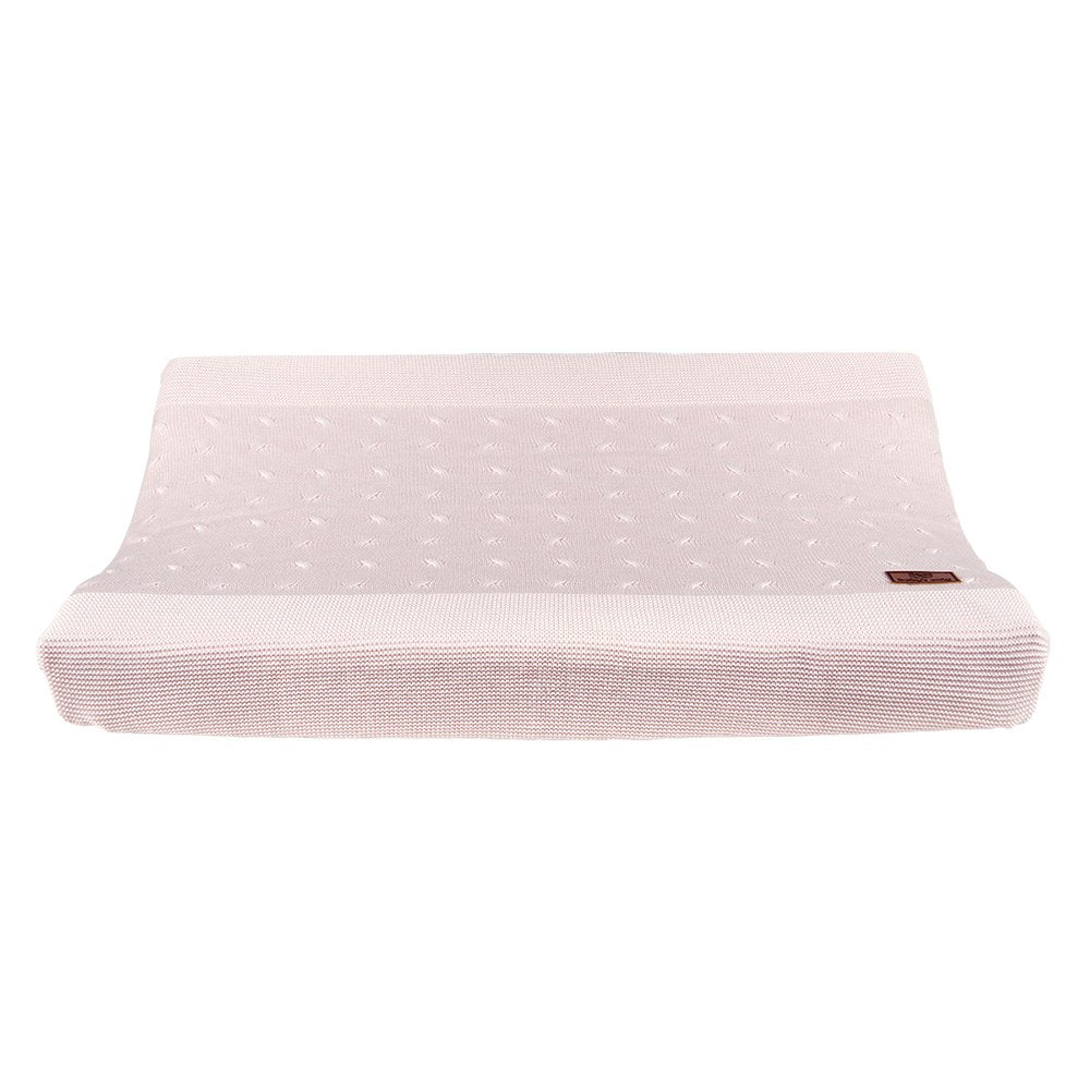 Baby's Only Changing Pad Cover - Cable Classic Pink