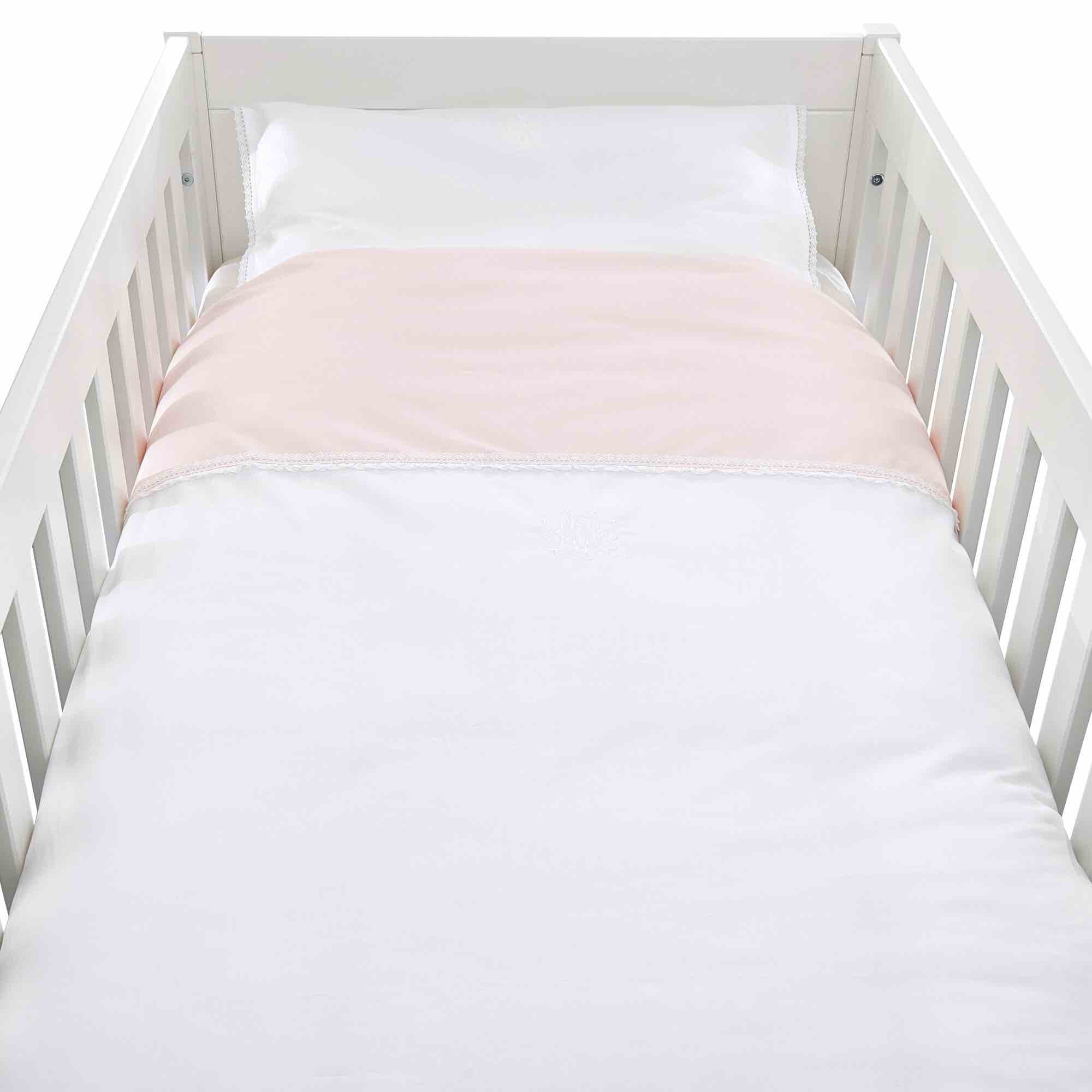 Theophile & Patachou Cot Bed Duvet Cover - Royal Pink