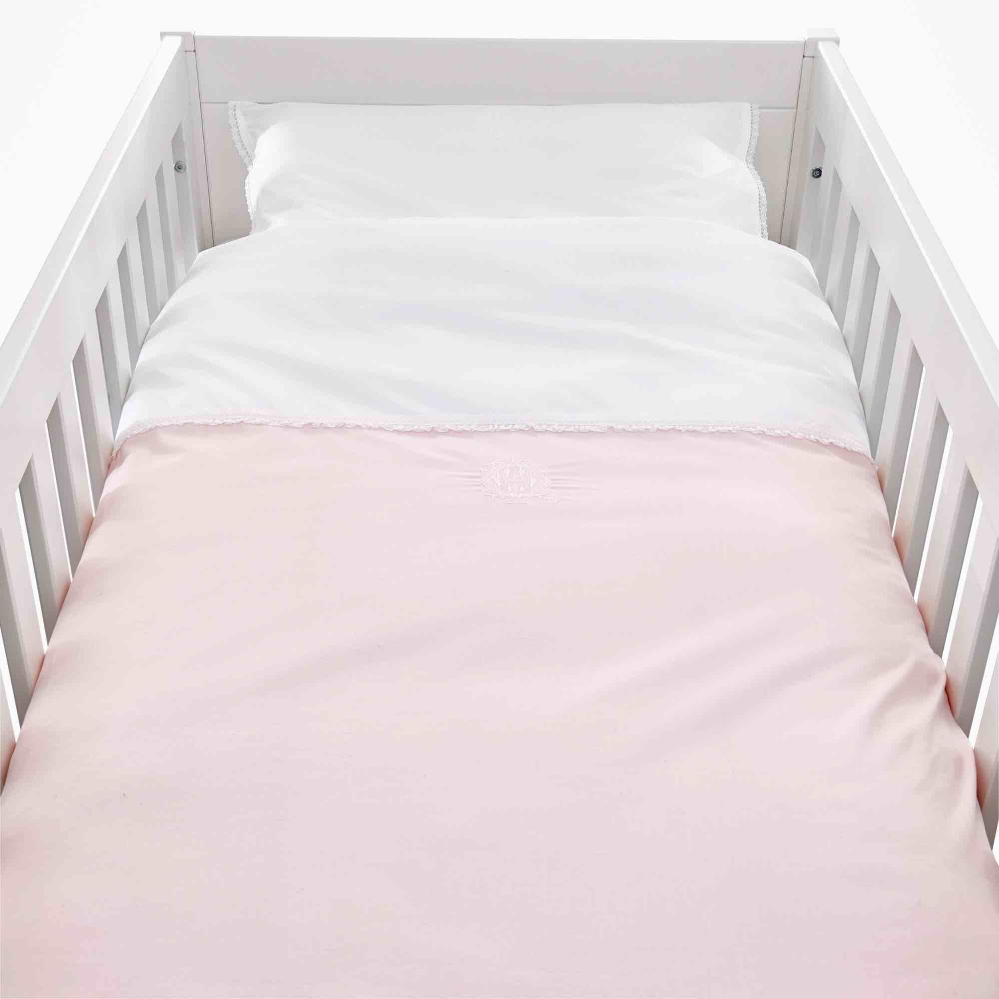 Theophile & Patachou Cot Bed Duvet Cover - Royal Pink