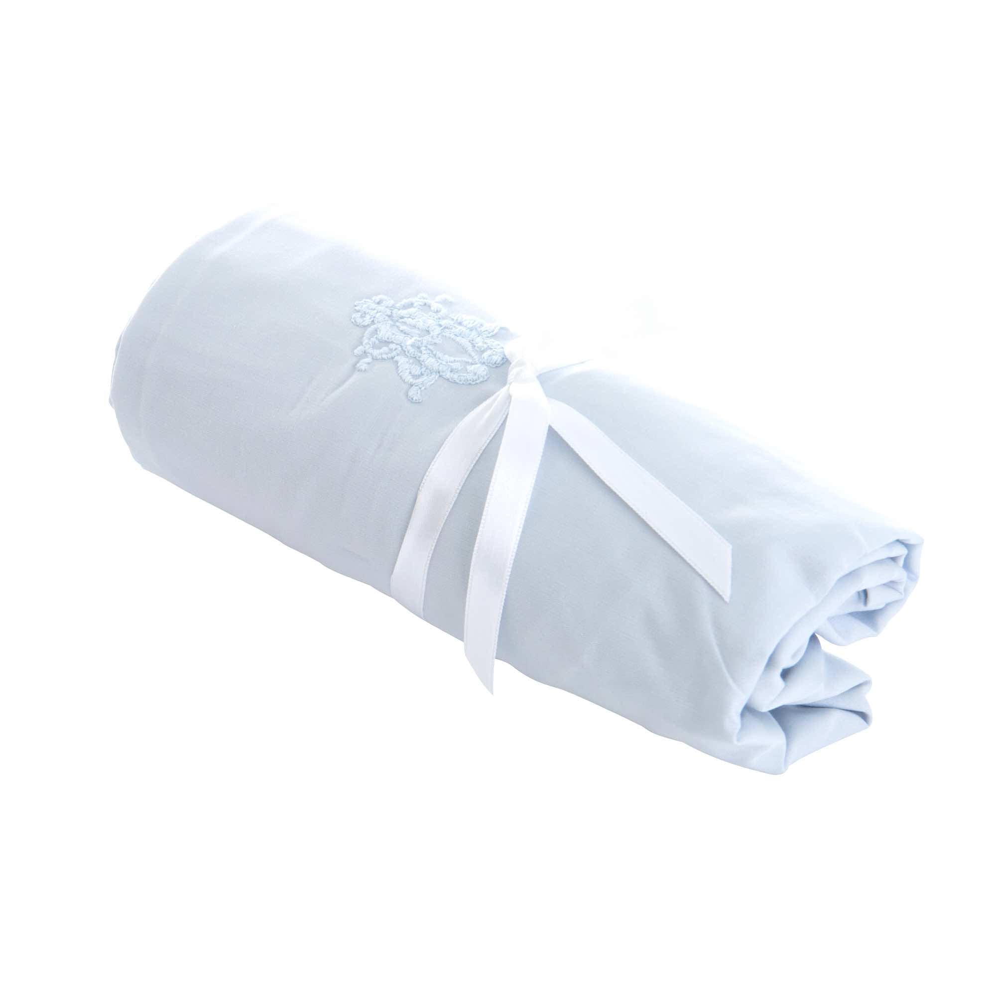 Theophile & Patachou Cradle Fitted Sheet - Royal Blue