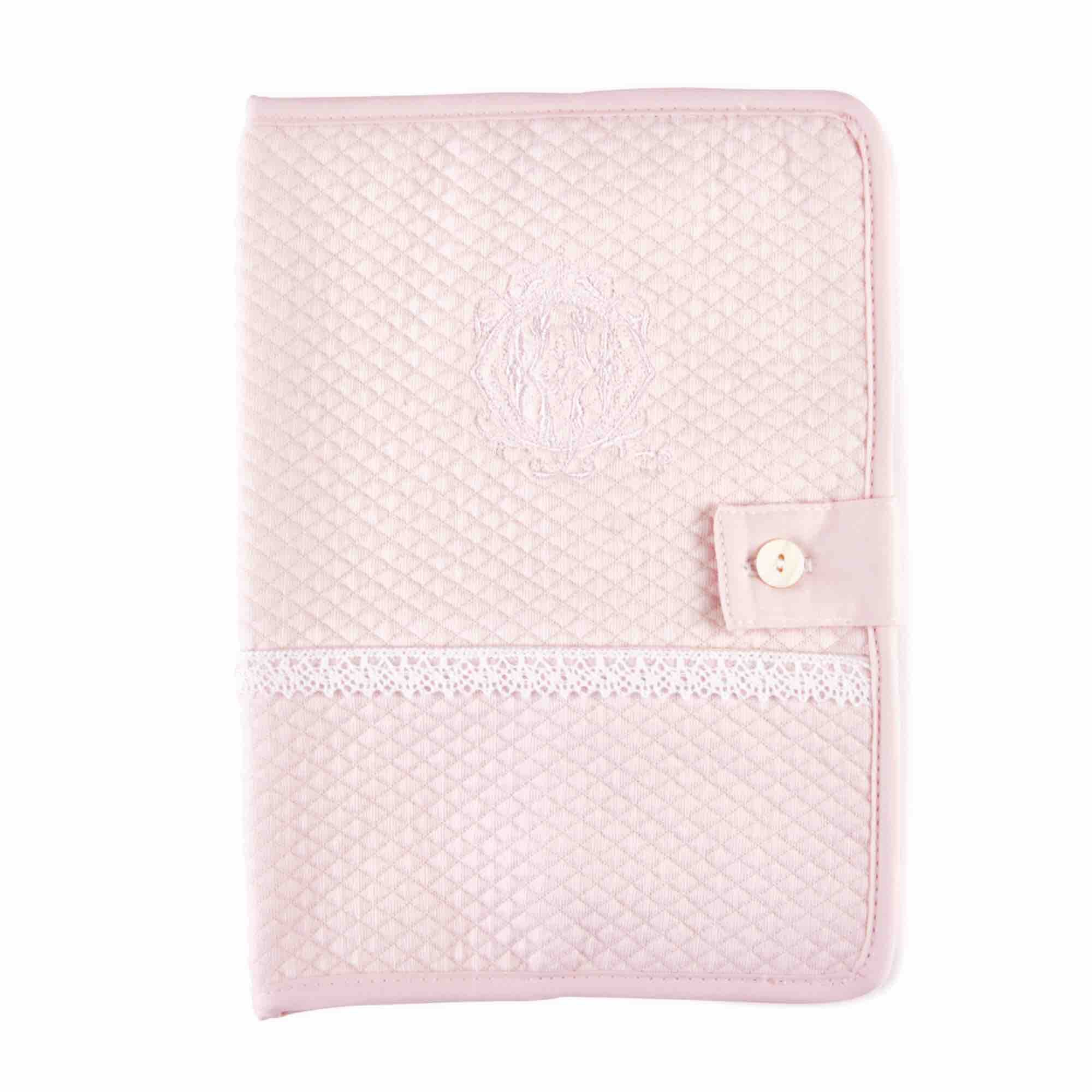 Theophile & Patachou Health Book Cover - Royal Pink