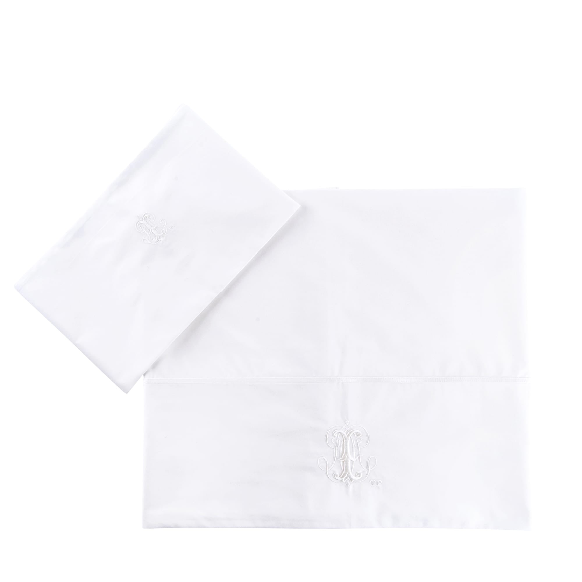 CopyTheophile & Patachou Cotbed Sheet and Pillowcase - Royal White
