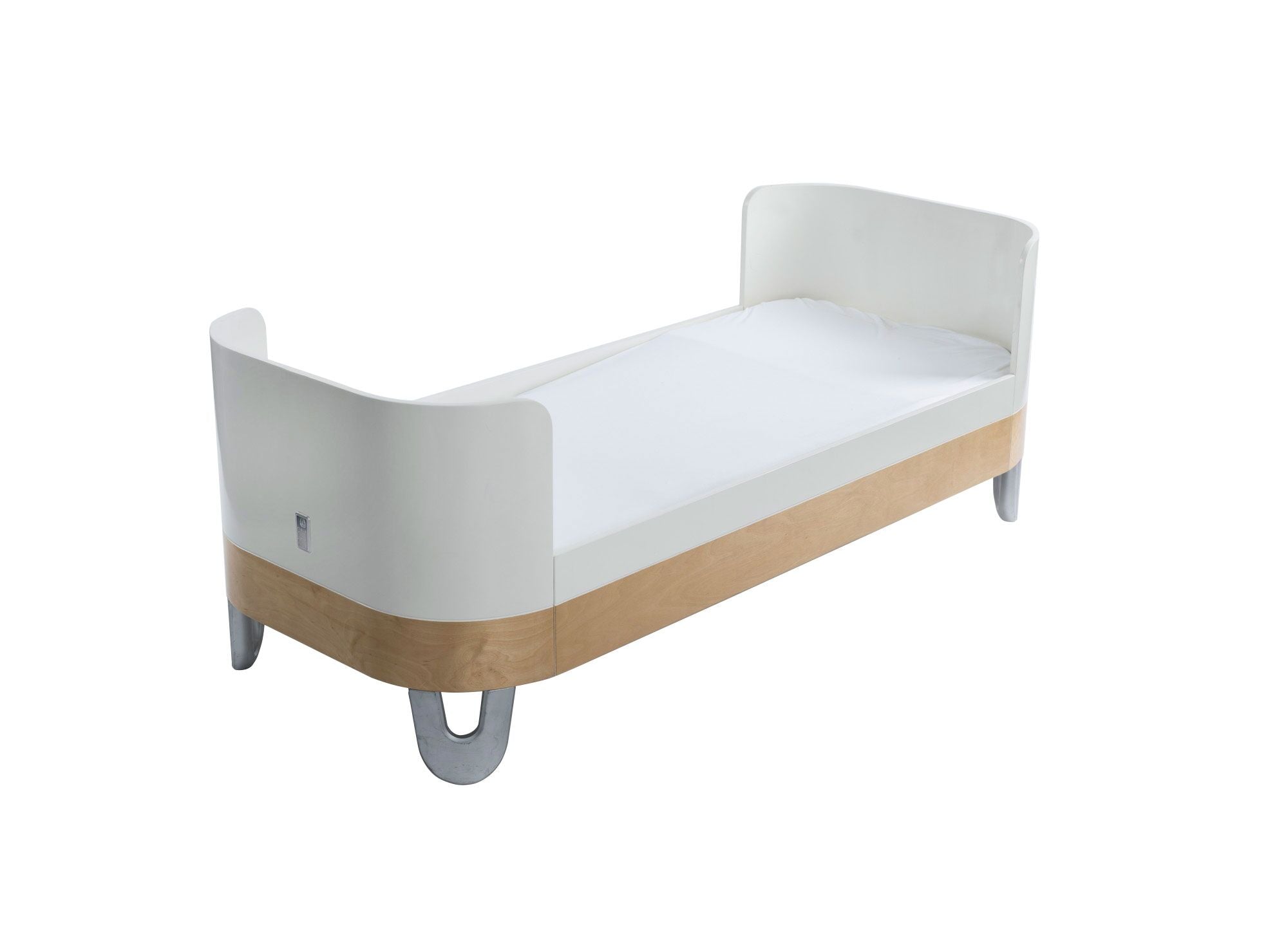 Gaia Baby Serena Junior Bed Extension White/Natural
