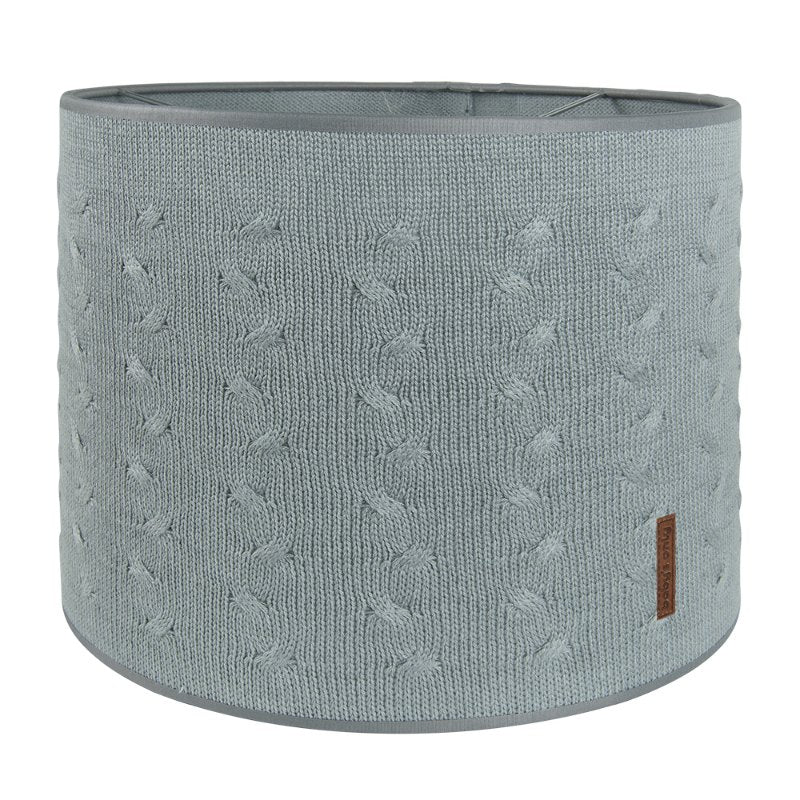 Baby's Only Lampshade - Cable Grey