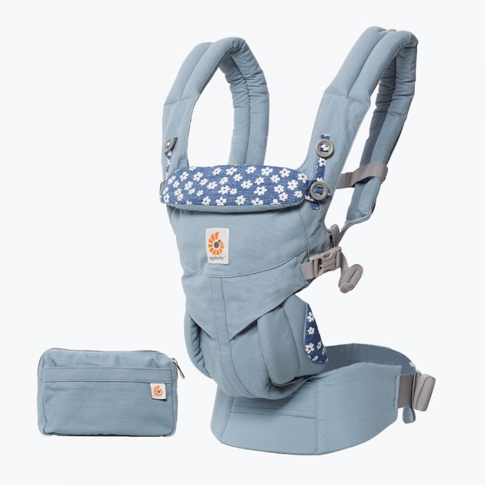 Ergobaby Omni 360 Carrier All in One - Blue Daisies — Adorable Tots