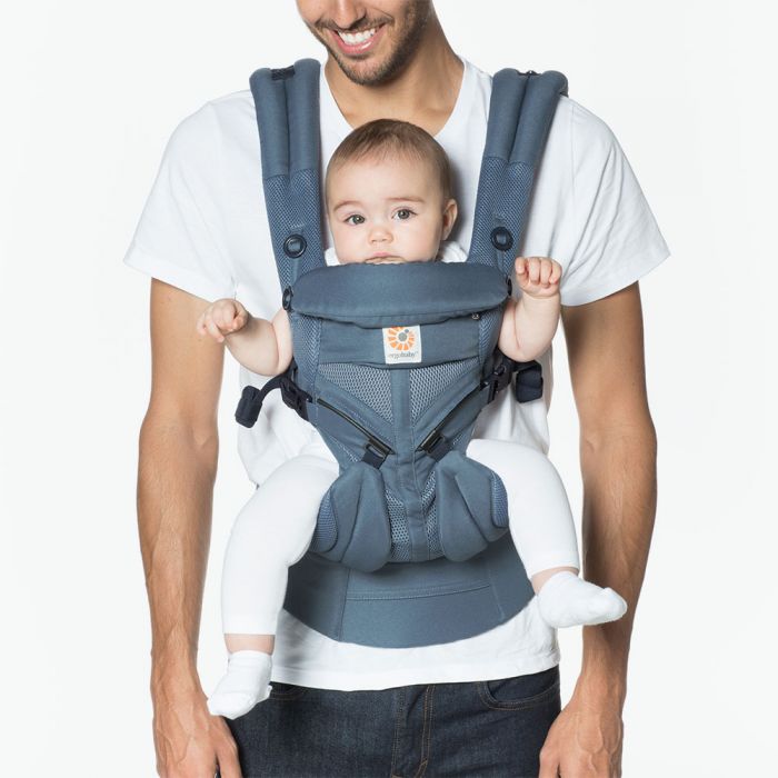 Ergobaby Omni 360 Carrier All in One - Oxford Blue Cool Air Mesh