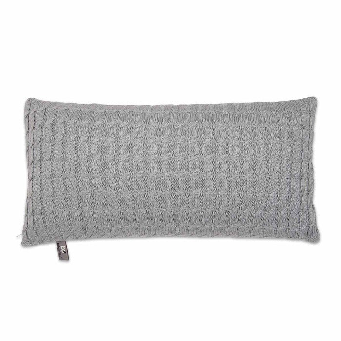 Baby's Only Cushion 60x30cm - Cable Grey