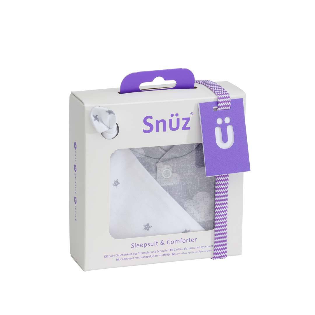 Snuz Baby Sleepsuit & Comforter Gift Set (0-3m) - Cloud Nine