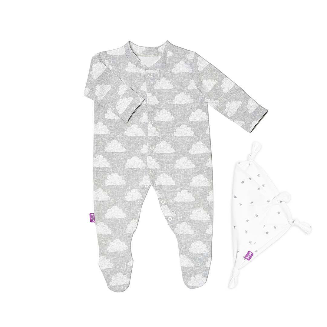 Snuz Baby Sleepsuit & Comforter Gift Set (0-3m) - Cloud Nine