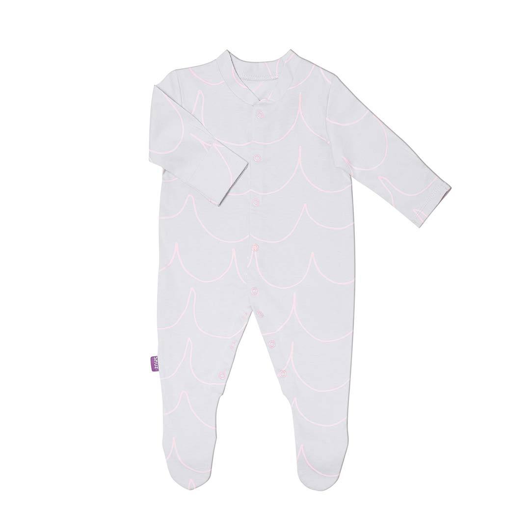 Snuz Baby Sleepsuit & Comforter Gift Set (0-3m) - Wave Rose