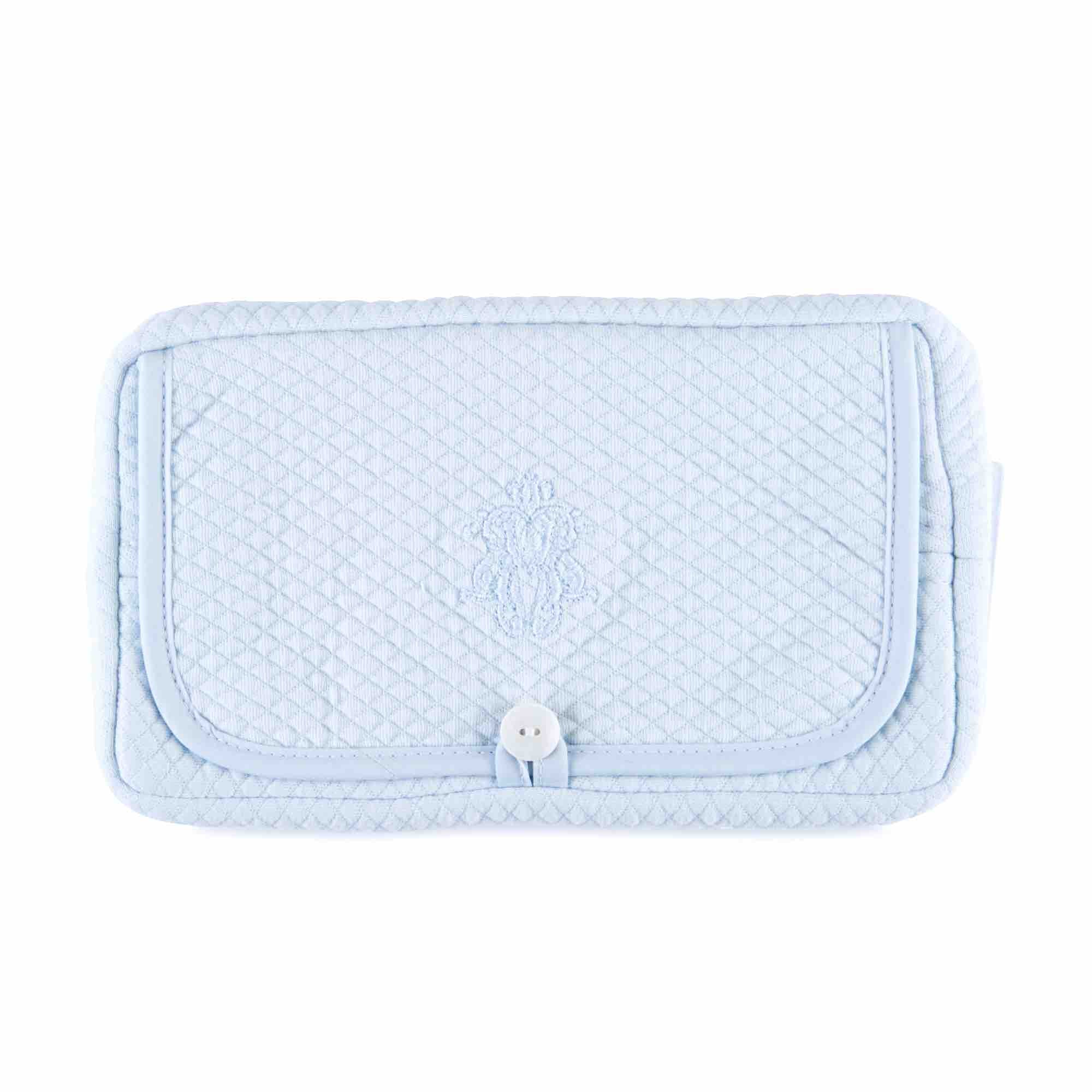 Theophile & Patachou Travel Baby Wipes Cover - Royal Blue